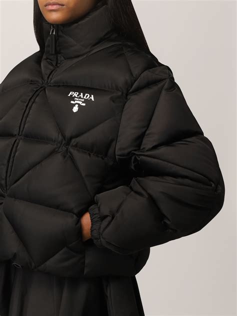 prada replica jacket|prada nylon jacket women's.